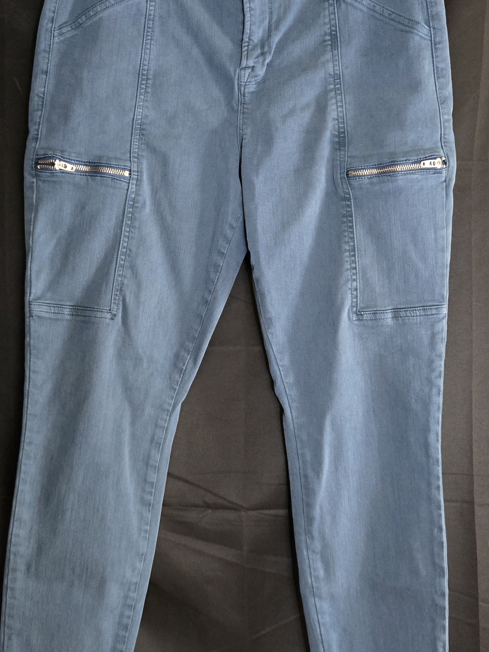 pistola Slim Cargo Skinny Jeans in Dusty Blue#687